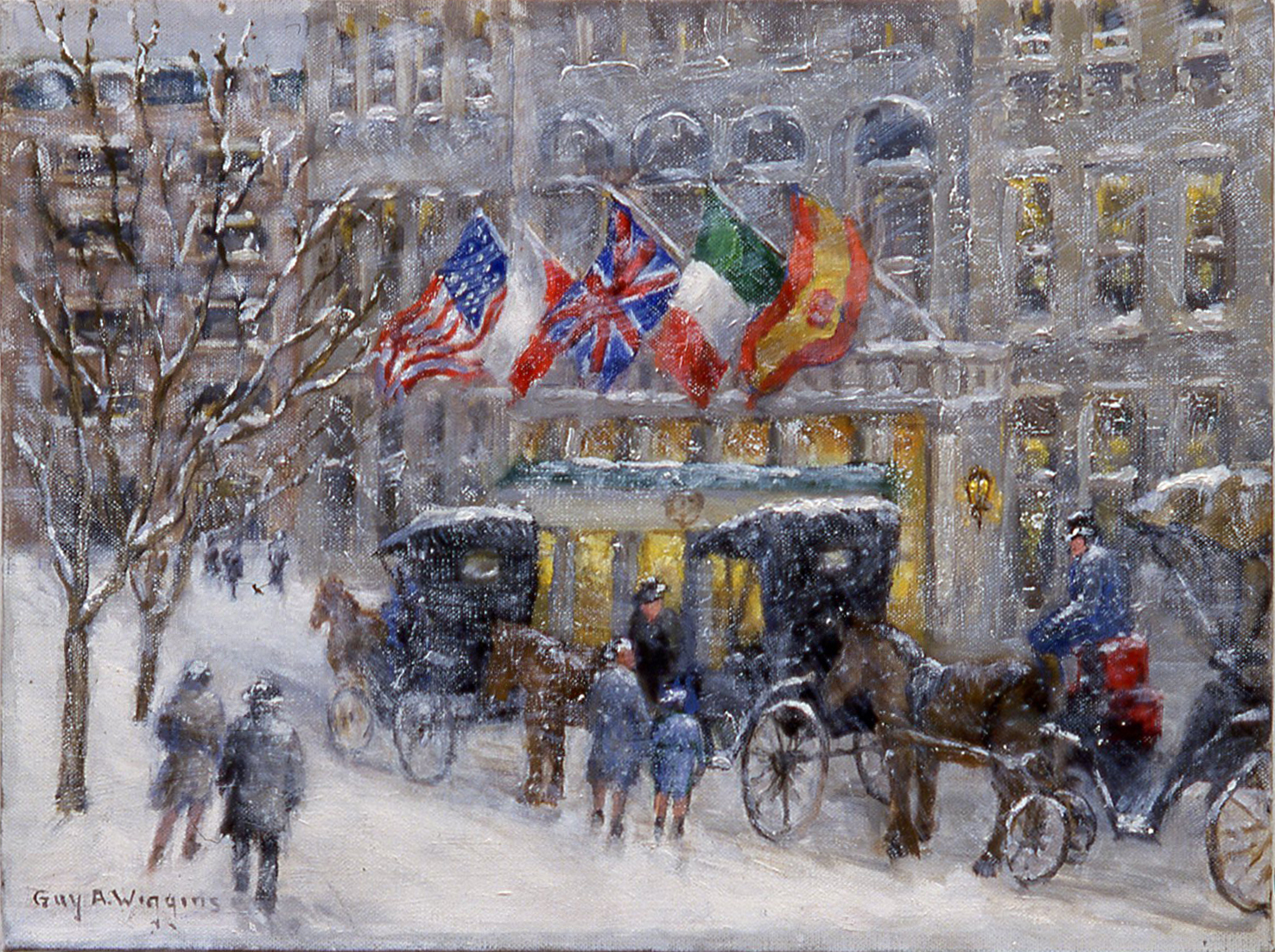 cabbies at the plaza